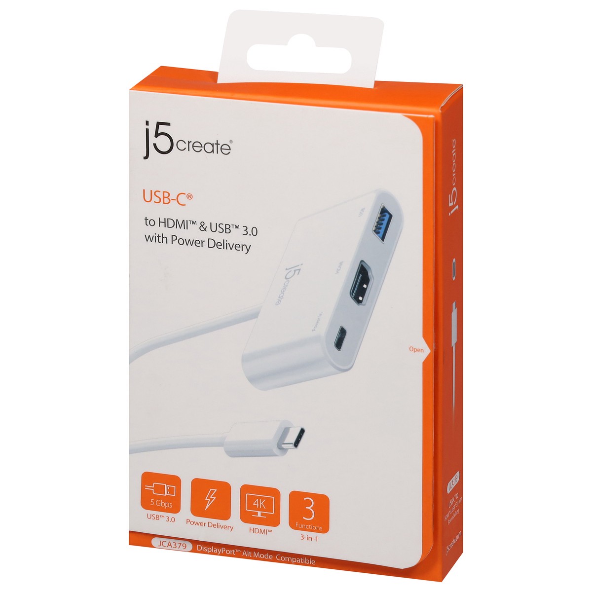 slide 7 of 9, j5create USB-C DisplayPort 1 ea, 1 ct