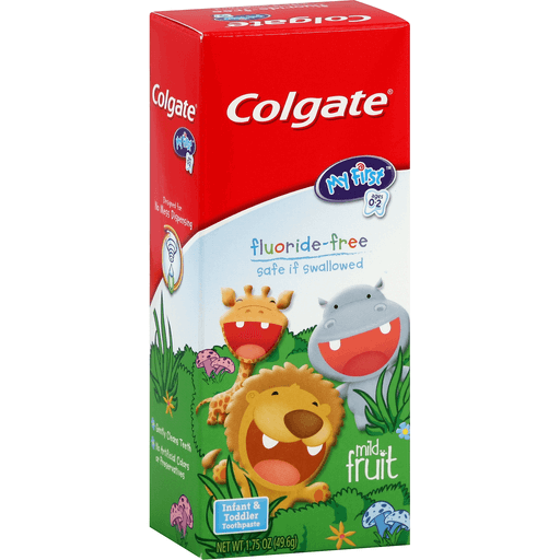 Colgate Kids My First Toddler Floride Free Toothpaste 1.75 oz | shipt