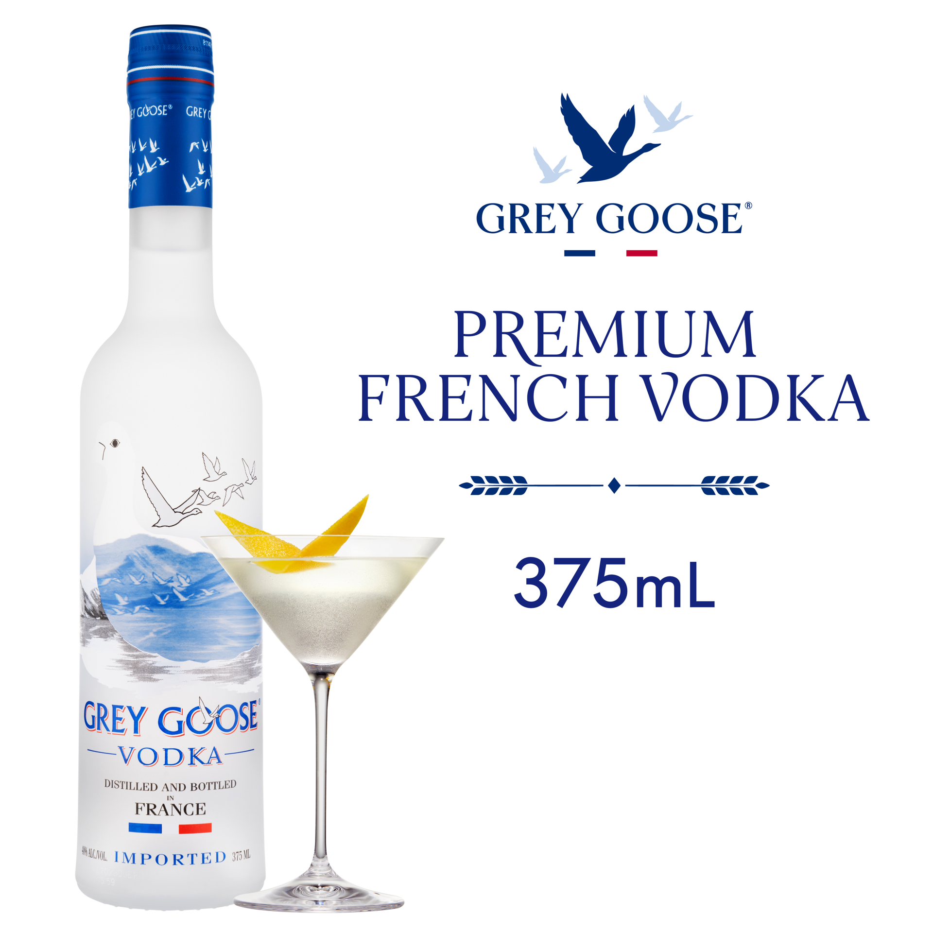 slide 4 of 5, Grey Goose Vodka 40% 37.5Cl/375Ml, 375 ml