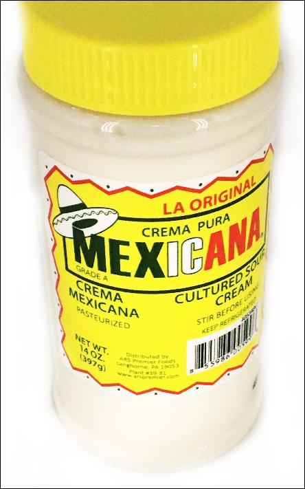 slide 1 of 1, La Original L/Orig Pura Crema Mex, 14 fl oz