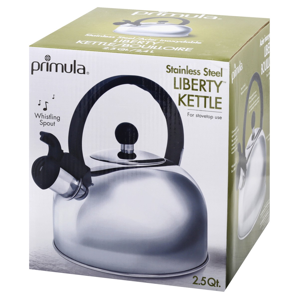 slide 9 of 9, Primula Liberty Stainless Steel 2.5 Quart Kettle 1 ea, 1 ct