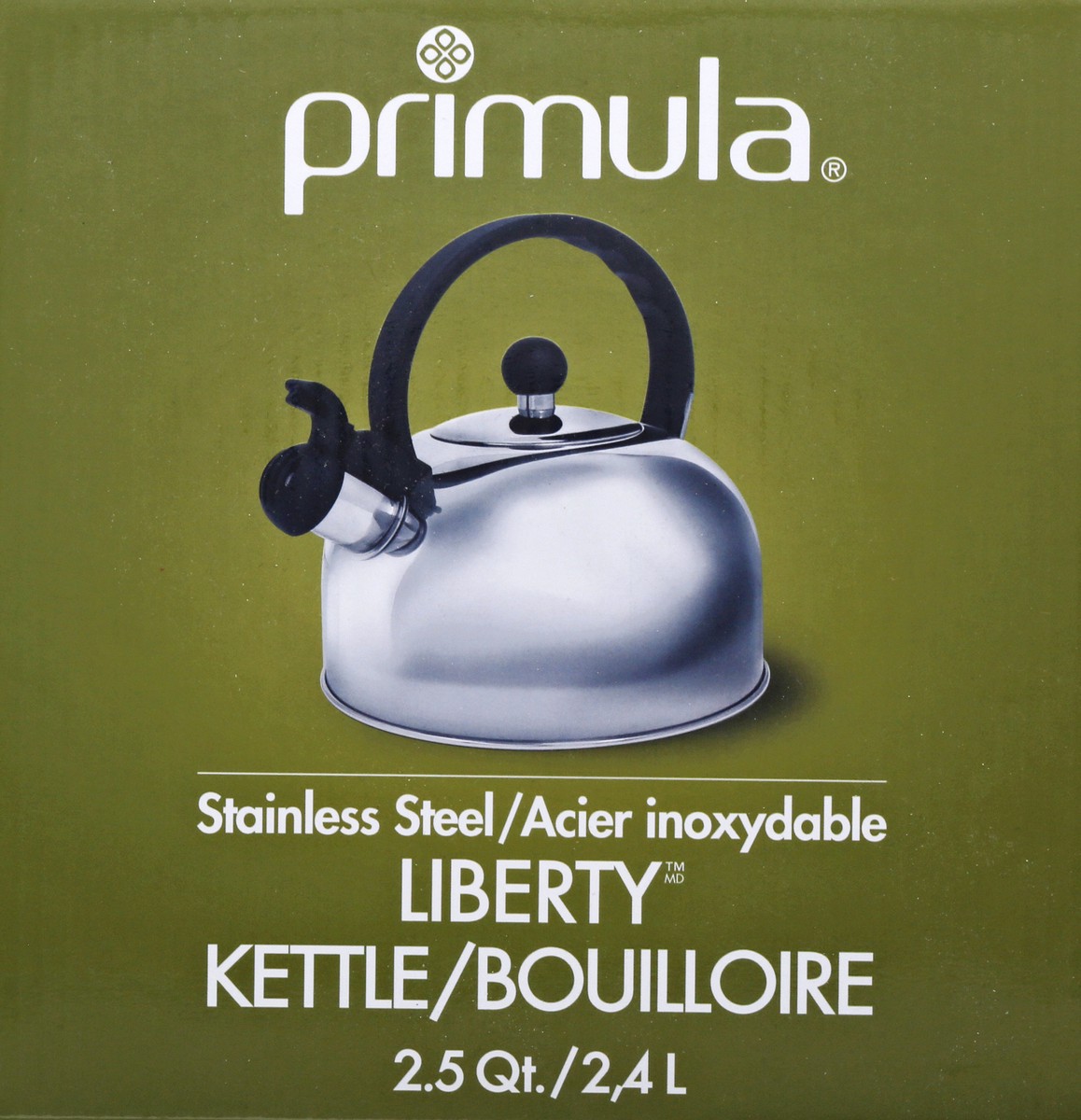 slide 4 of 9, Primula Liberty Stainless Steel 2.5 Quart Kettle 1 ea, 1 ct