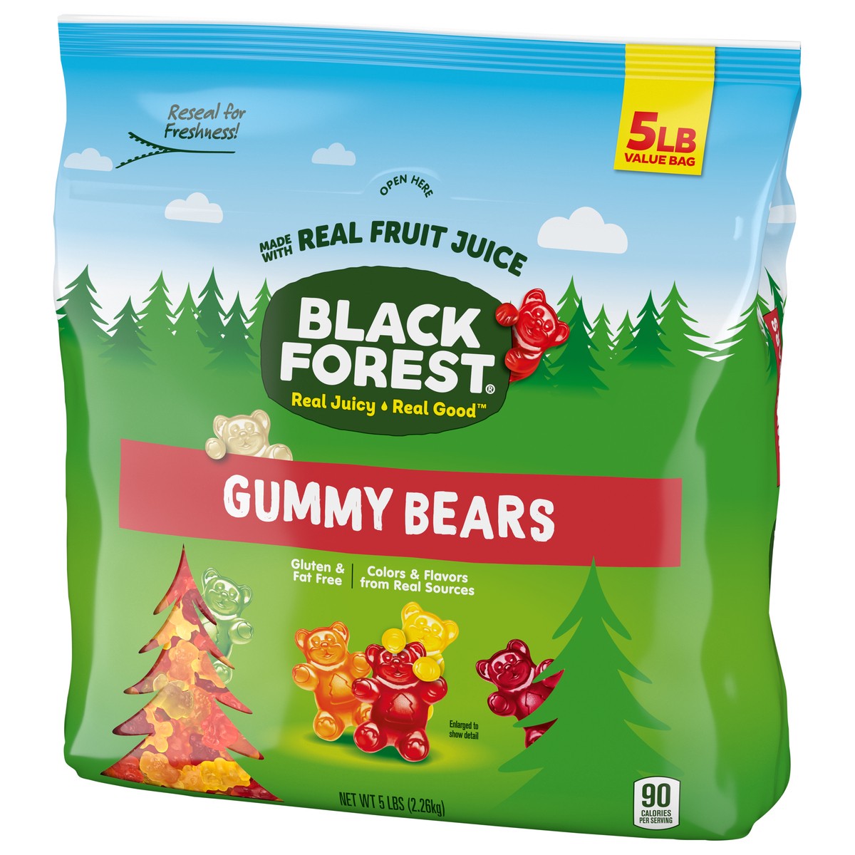 slide 4 of 13, Black Forest Gummy Bears, 5 lb