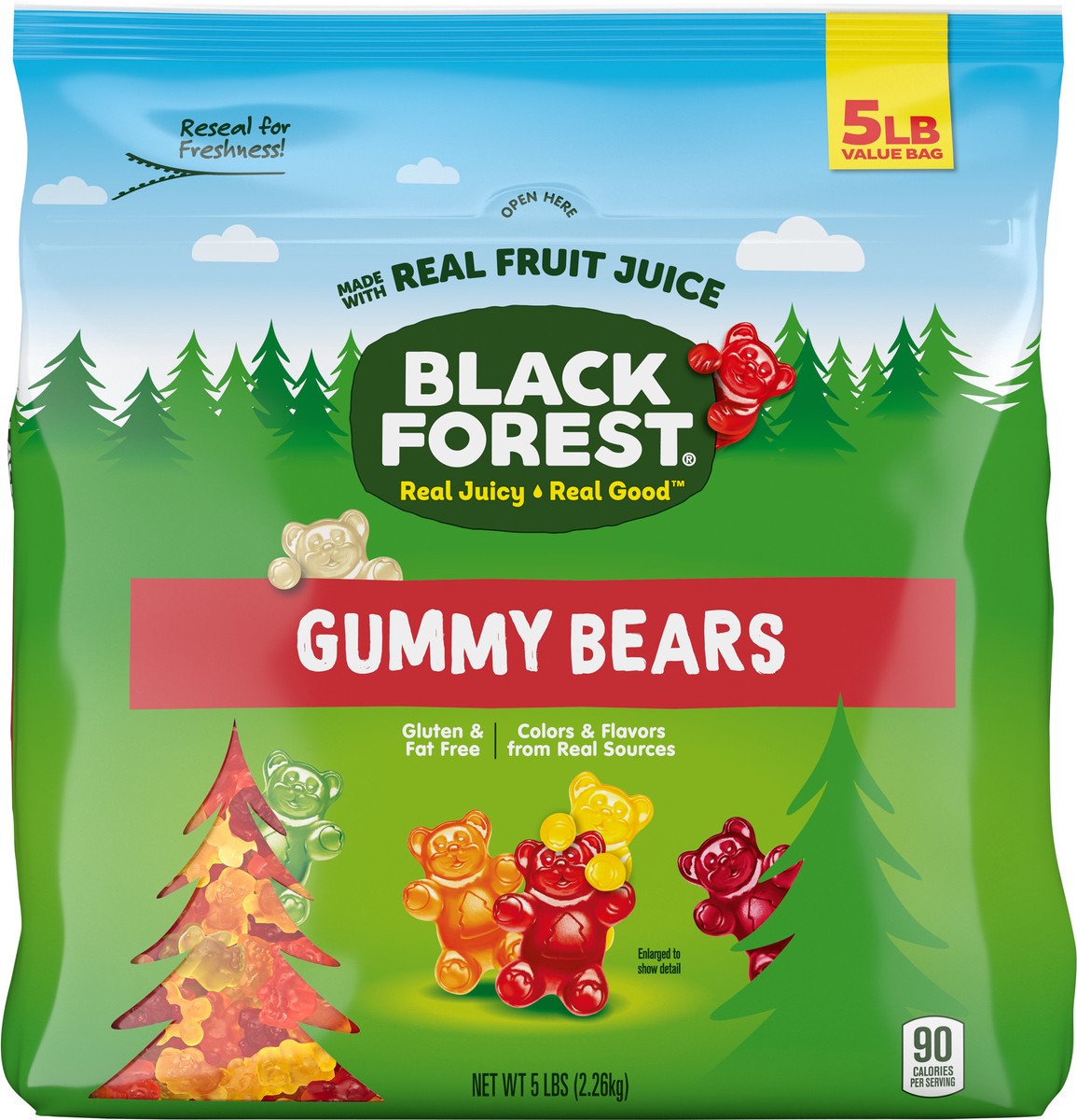 slide 8 of 13, Black Forest Gummy Bears, 5 lb