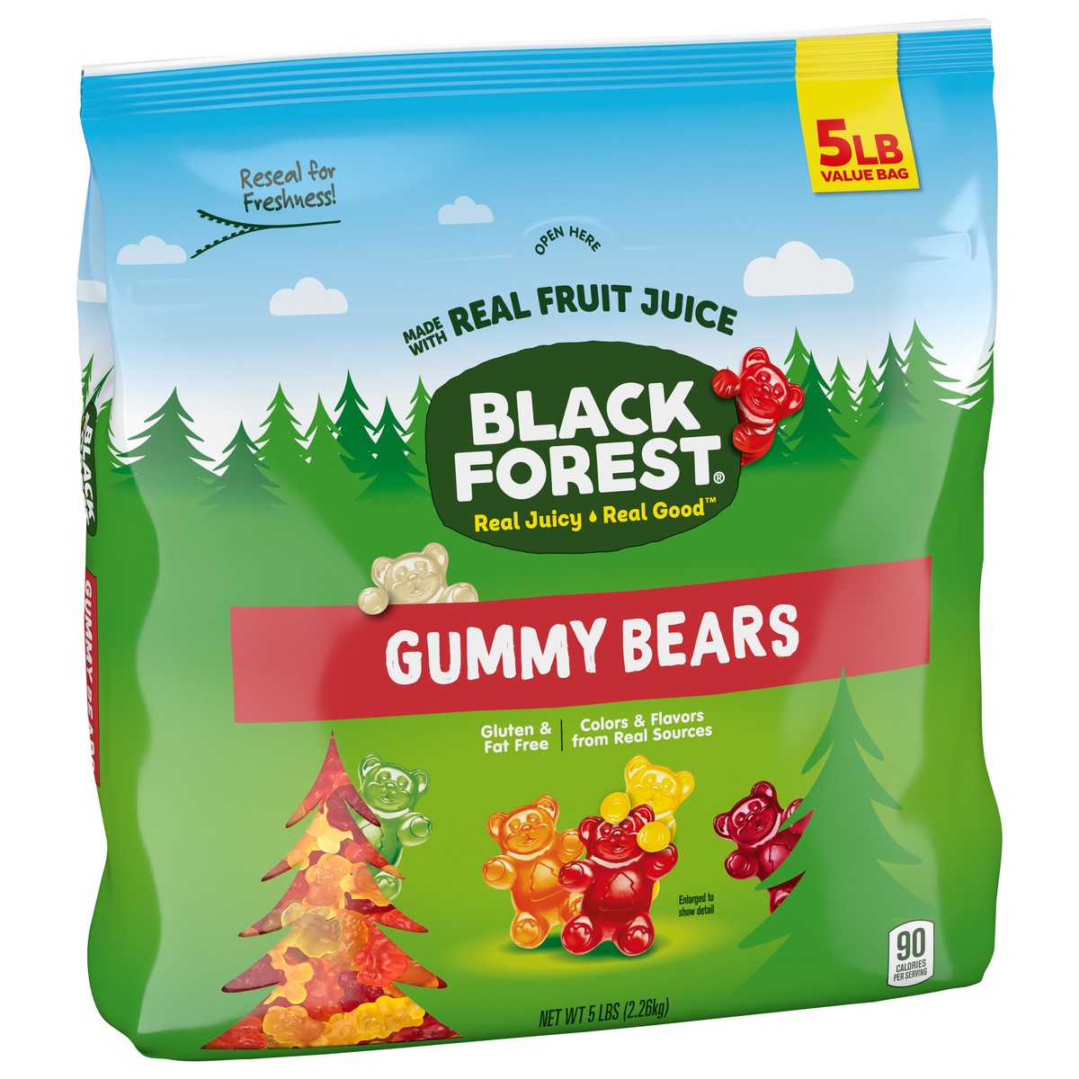 slide 11 of 13, Black Forest Gummy Bears, 5 lb