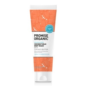 slide 1 of 1, Promise Organic Nourishing Coconut Milk Body Wash With Cupuacu Butter, 8 oz