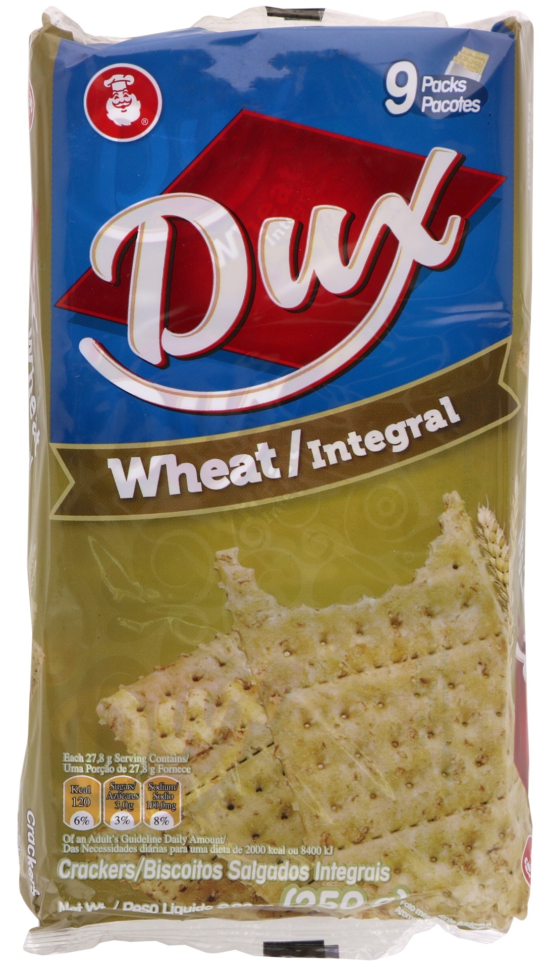 slide 1 of 1, Goya Wheat Integral Crackers, 8.82 oz