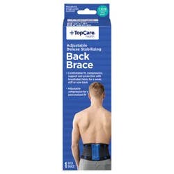 TopCare Back Brace, Adjustable, One Size
