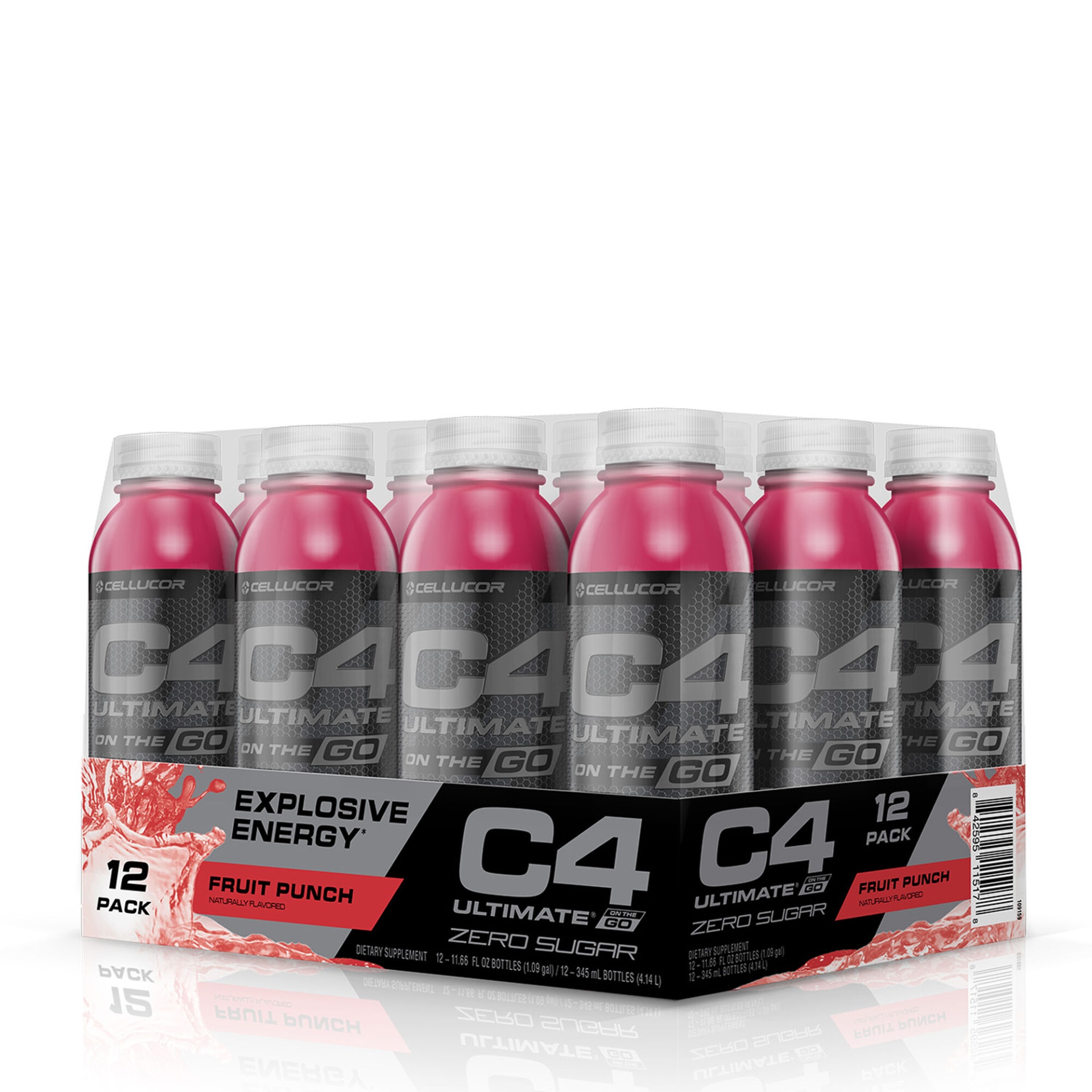 slide 1 of 1, Cellucor C4 Ultimate On The Go - Fruit Punch, 12 ct