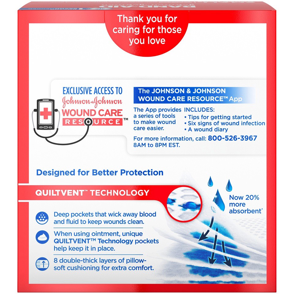slide 3 of 6, BAND-AID Cushion-Care Gauze Pads Small 10 ea, 10 ct