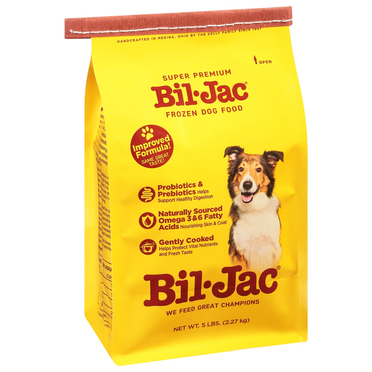 slide 1 of 1, Bil-Jac Frozen Dog Food, 5 lb