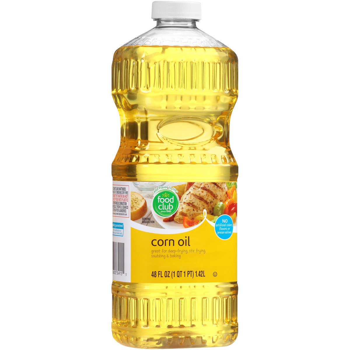 slide 2 of 10, Food Club Corn Oil, 48 oz