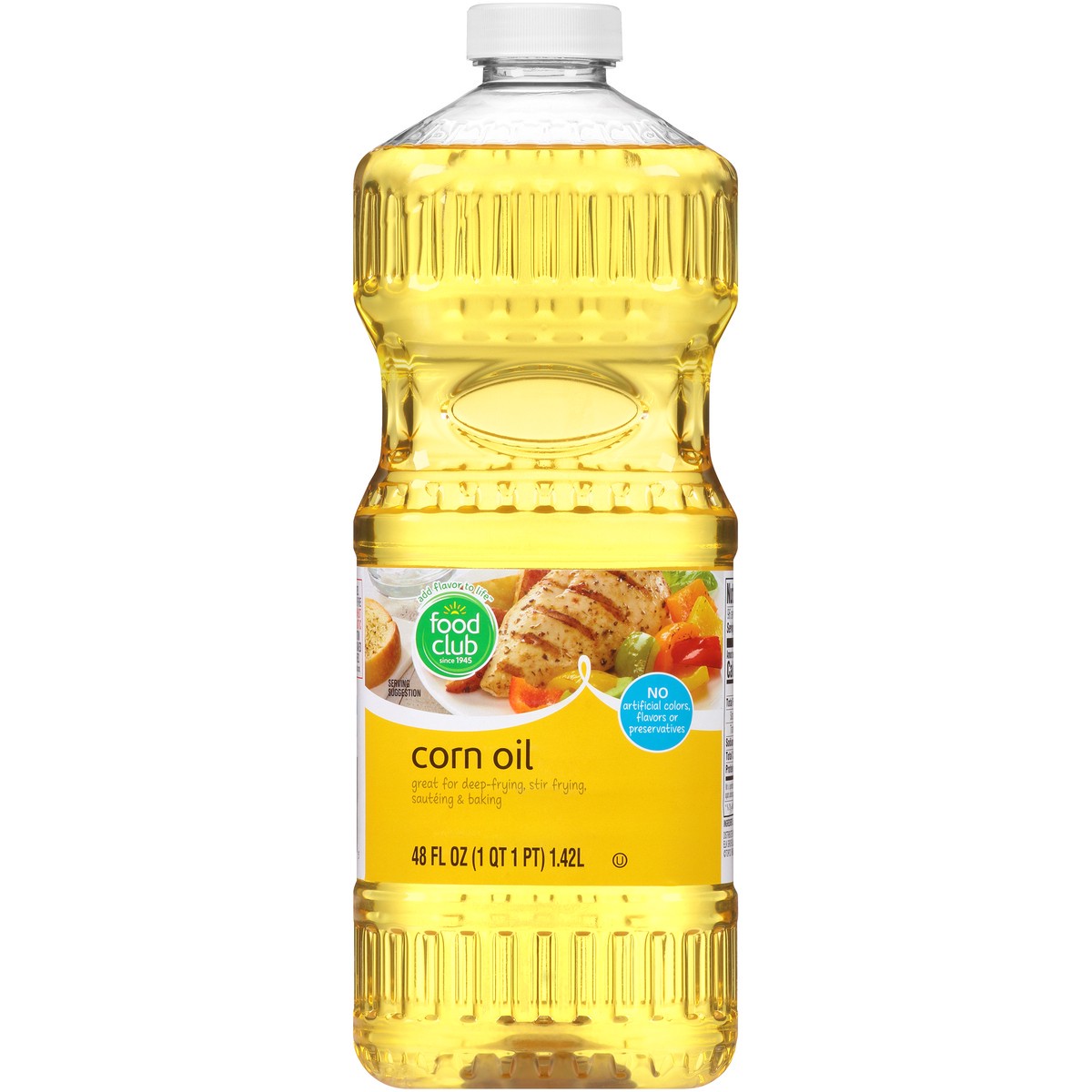 slide 9 of 10, Food Club Corn Oil, 48 oz