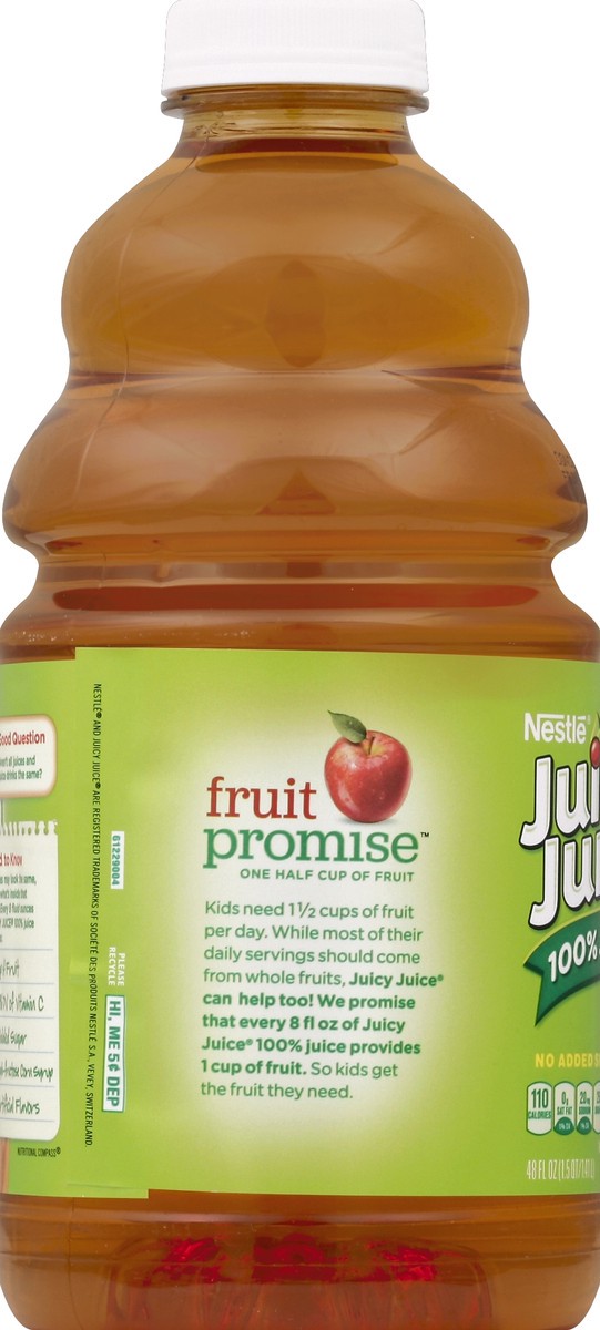 slide 3 of 4, Juicy Juice 100% Juice, Apple - 48 oz, 48 oz