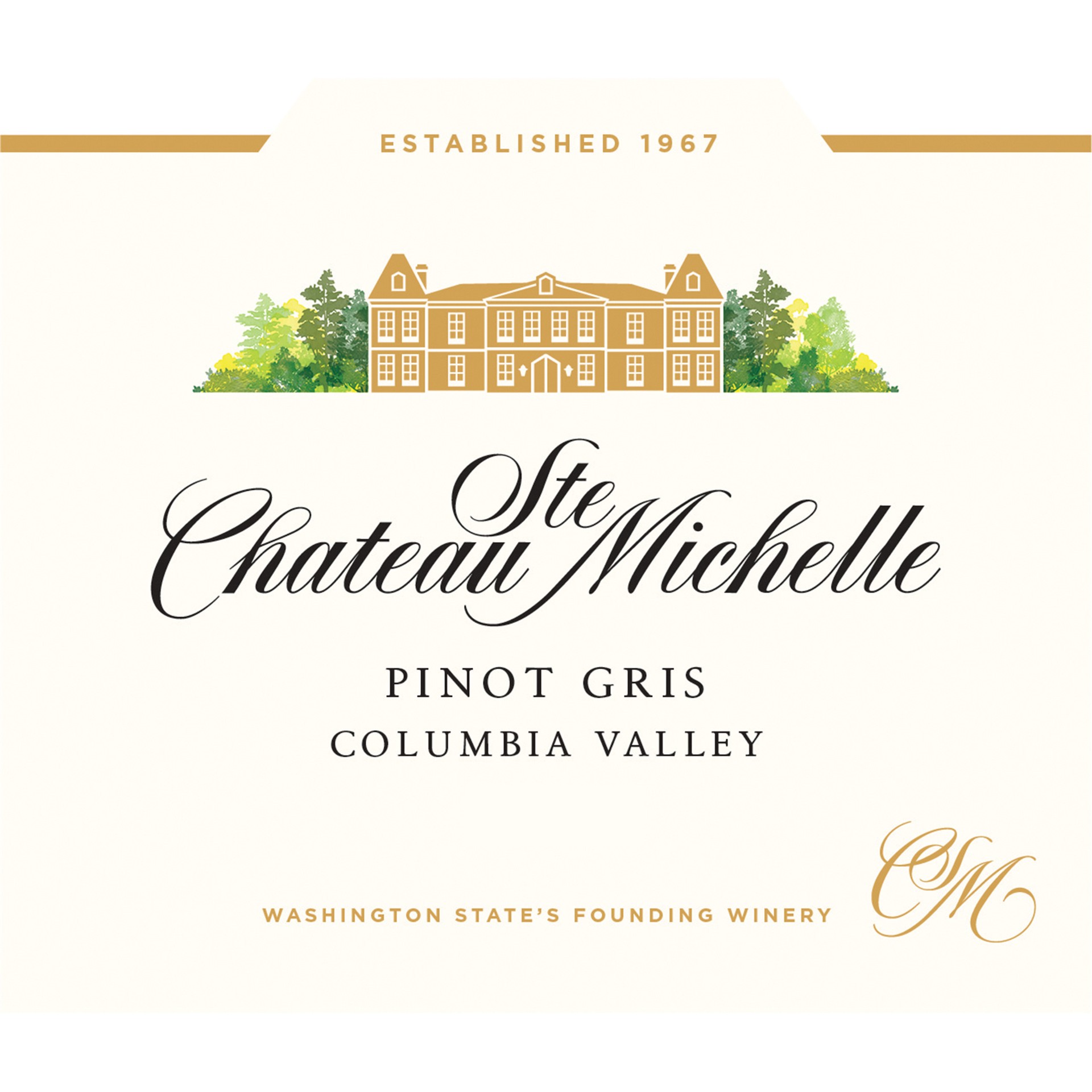 slide 3 of 8, Chateau Ste. Michelle Columbia Valley Pinot Gris, White Wine, 750 mL Bottle, 750 ml