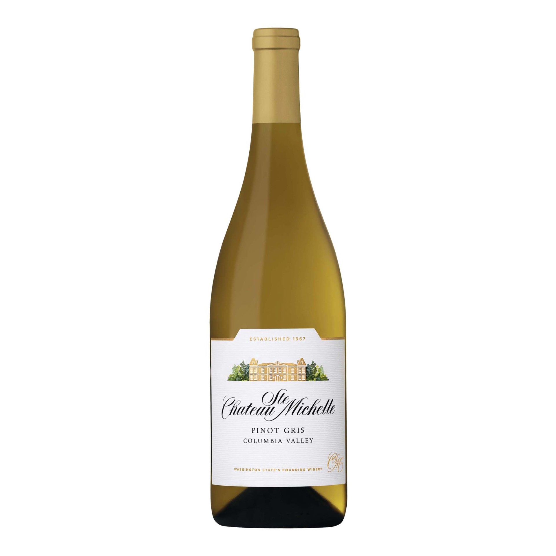 slide 1 of 8, Chateau Ste. Michelle Columbia Valley Pinot Gris, White Wine, 750 mL Bottle, 750 ml