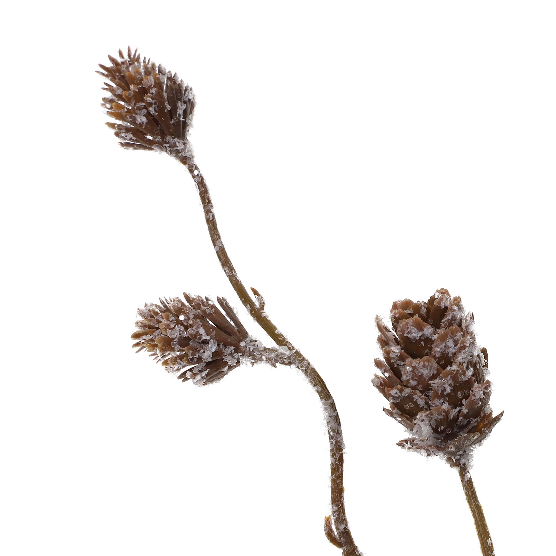 slide 3 of 3, 35.5" Mini Snowy Pinecone Stem By Ashland, 35.5 in