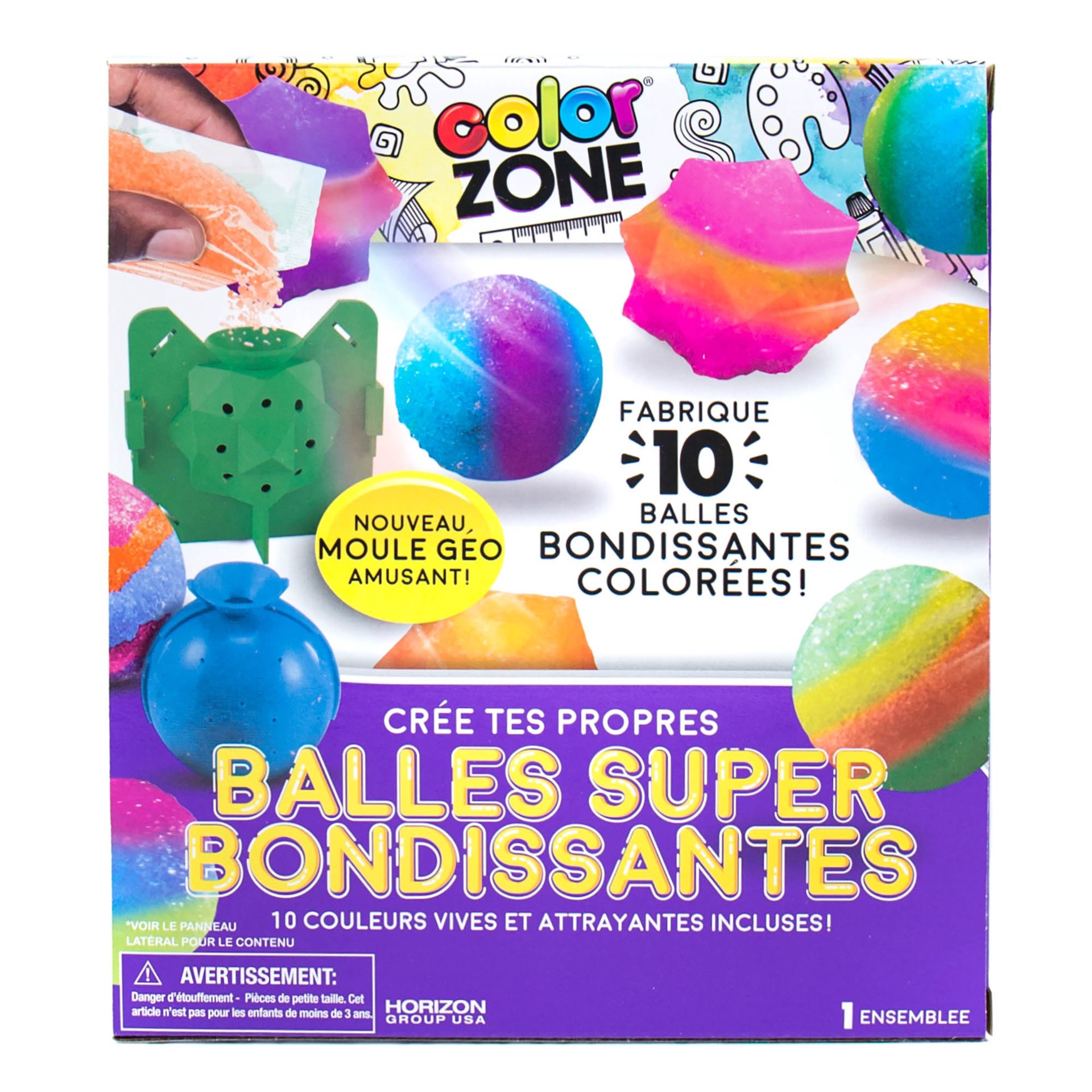 slide 5 of 7, Color Zone Create Your Own Power Balls, 1 ct