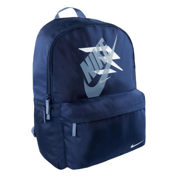 slide 10 of 10, Haddad Nike 3Brand By Russell Wilson X Futura Backpack With Laptop Sleeve, Midnight Navy/White, 1 ct