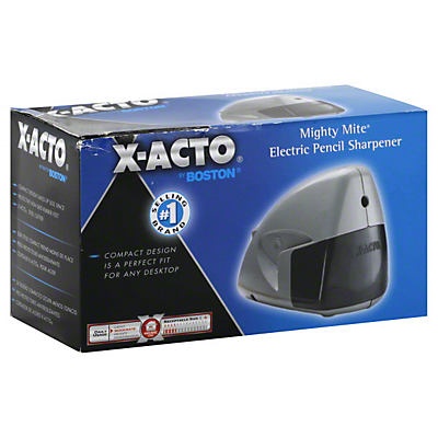 slide 1 of 1, X-ACTO Mighty Mite Electric Pencil Sharpener, 1 ct