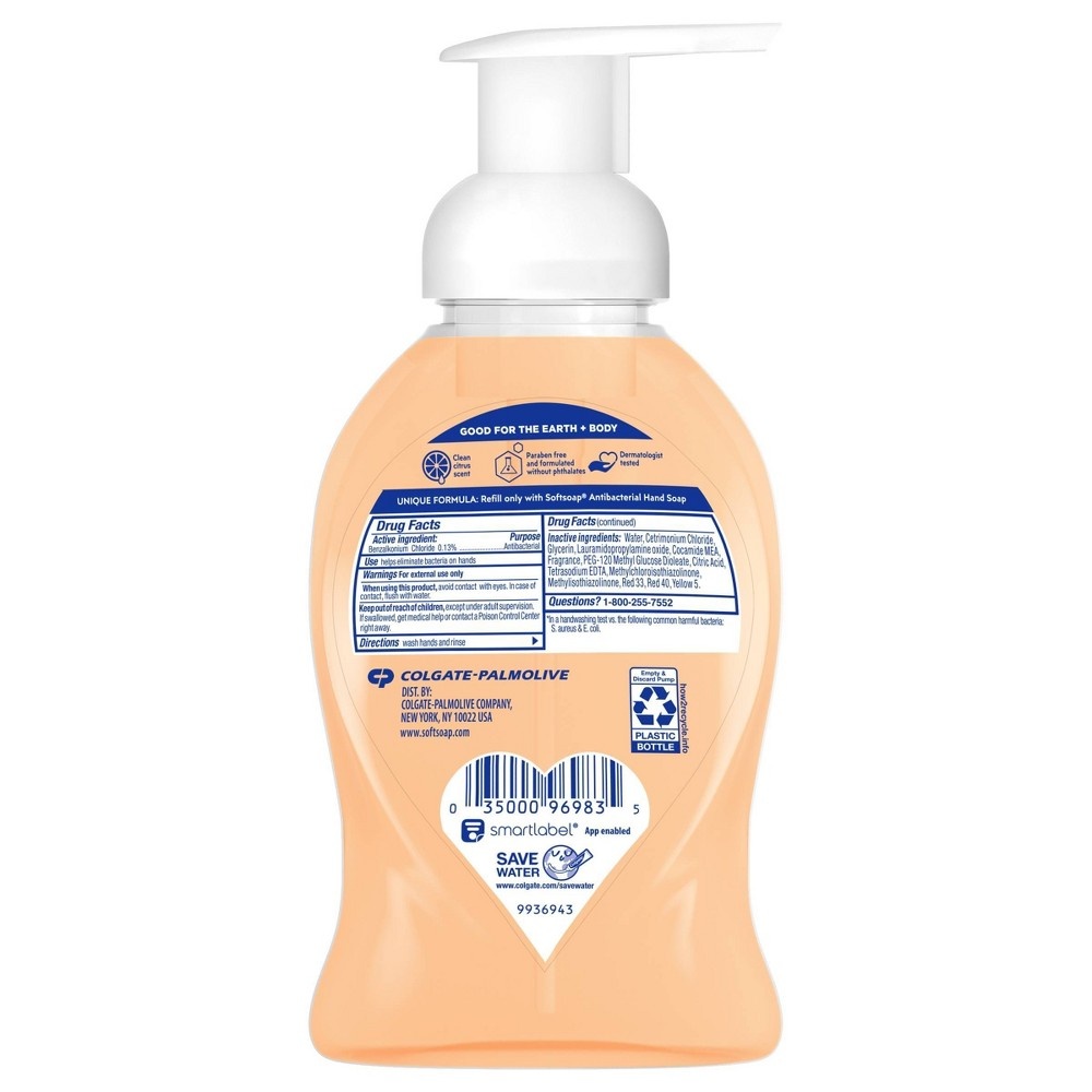 slide 3 of 3, Softsoap Foaming Hand Soap Pump Antibacterial - Crisp Clean, 8 oz