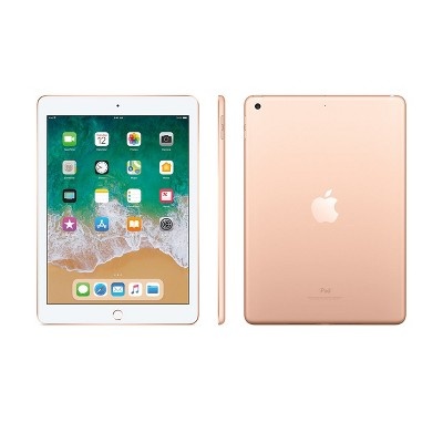 slide 1 of 1, Apple iPad 9.7" 32GB Wi-Fi Only (2018 Model, 6th Generation, MRJN2LL/A) - Gold, 1 ct