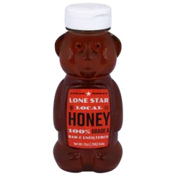 Lone Star Raw Unfiltered Honey 12 oz