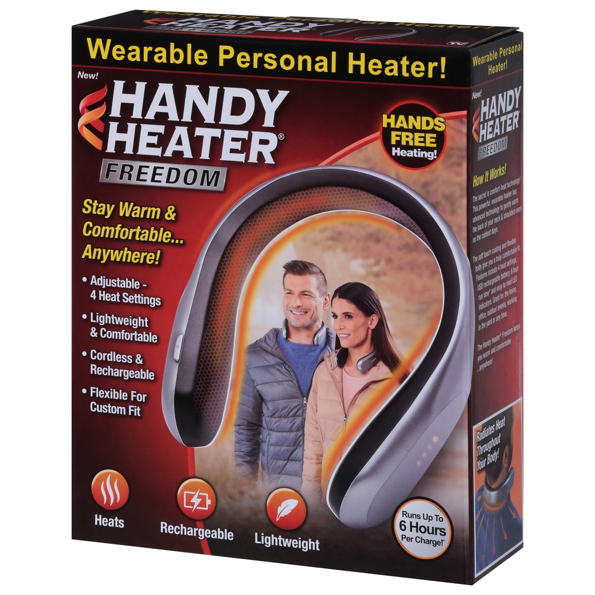 slide 9 of 9, Handy Heater Freedom, 1 ct