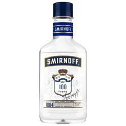 Smirnoff 100 Proof Vodka, 200 mL
