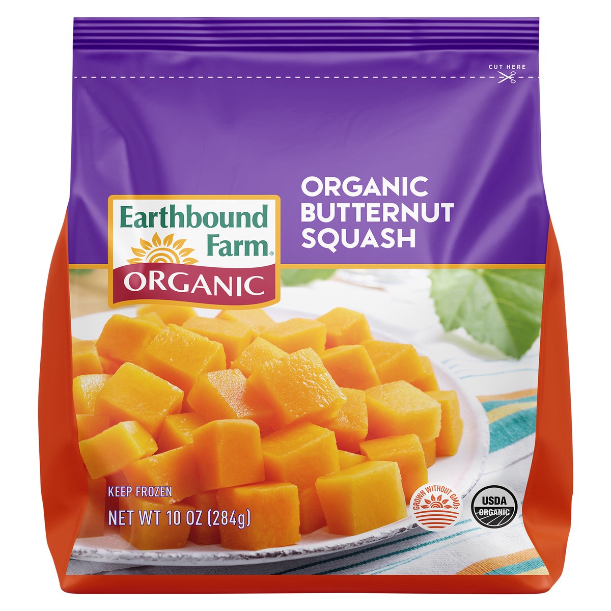 slide 1 of 1, Earthbound Farm Organic Butternut Squash 10 oz, 
