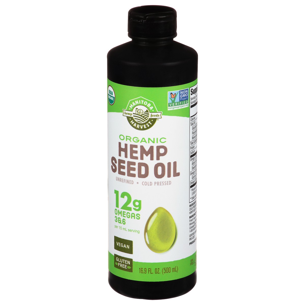 slide 7 of 12, Manitoba Harvest Hemp Oil Org, 16.9 oz