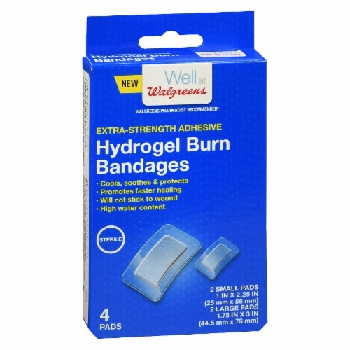 Walgreens Hydrogel Burn Bandages 4 ct Shipt