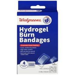 Walgreens Hydrogel Burn Bandages