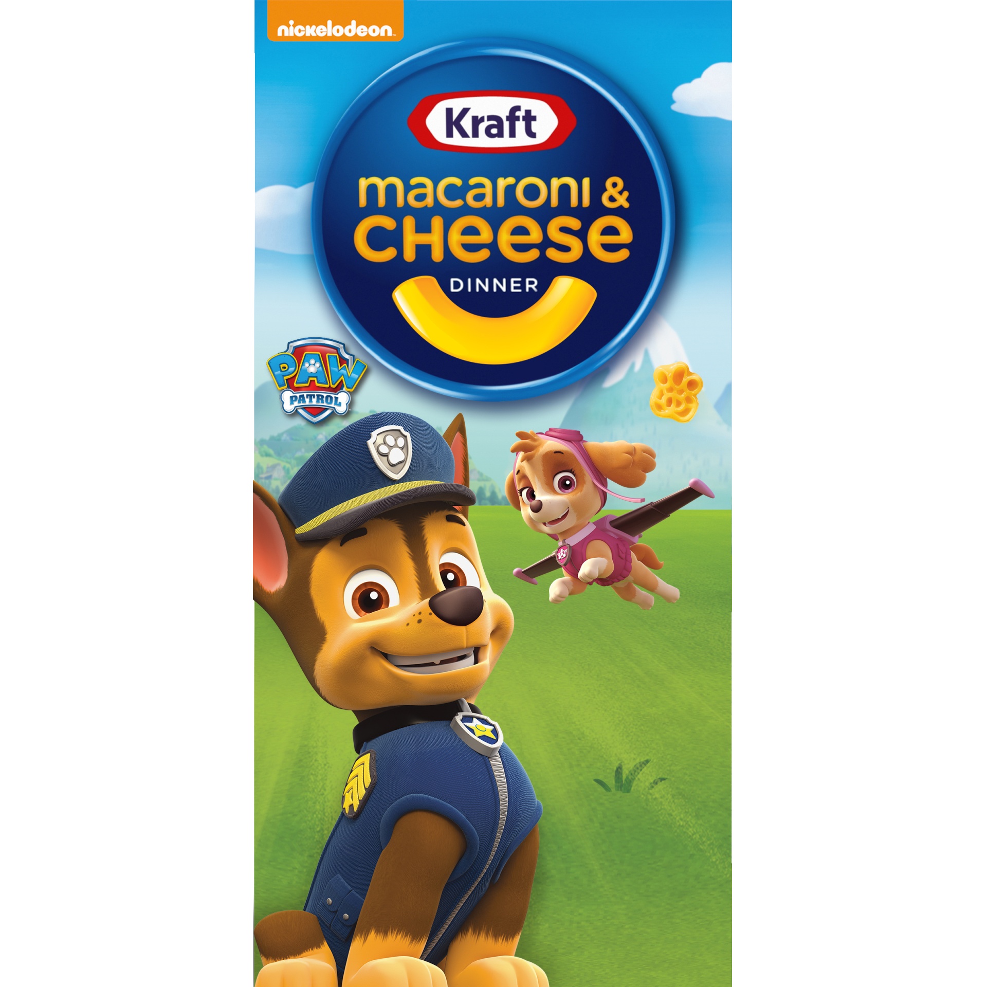 slide 1 of 5, Kraft Macaroni & Cheese Dinner with Nickelodeon Paw Patrol Pasta Shapes, 5.5 oz