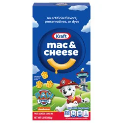 Kraft Mac & Cheese Macaroni and Cheese Dinner Nickelodeon Paw Patrol, 5.5 oz Box