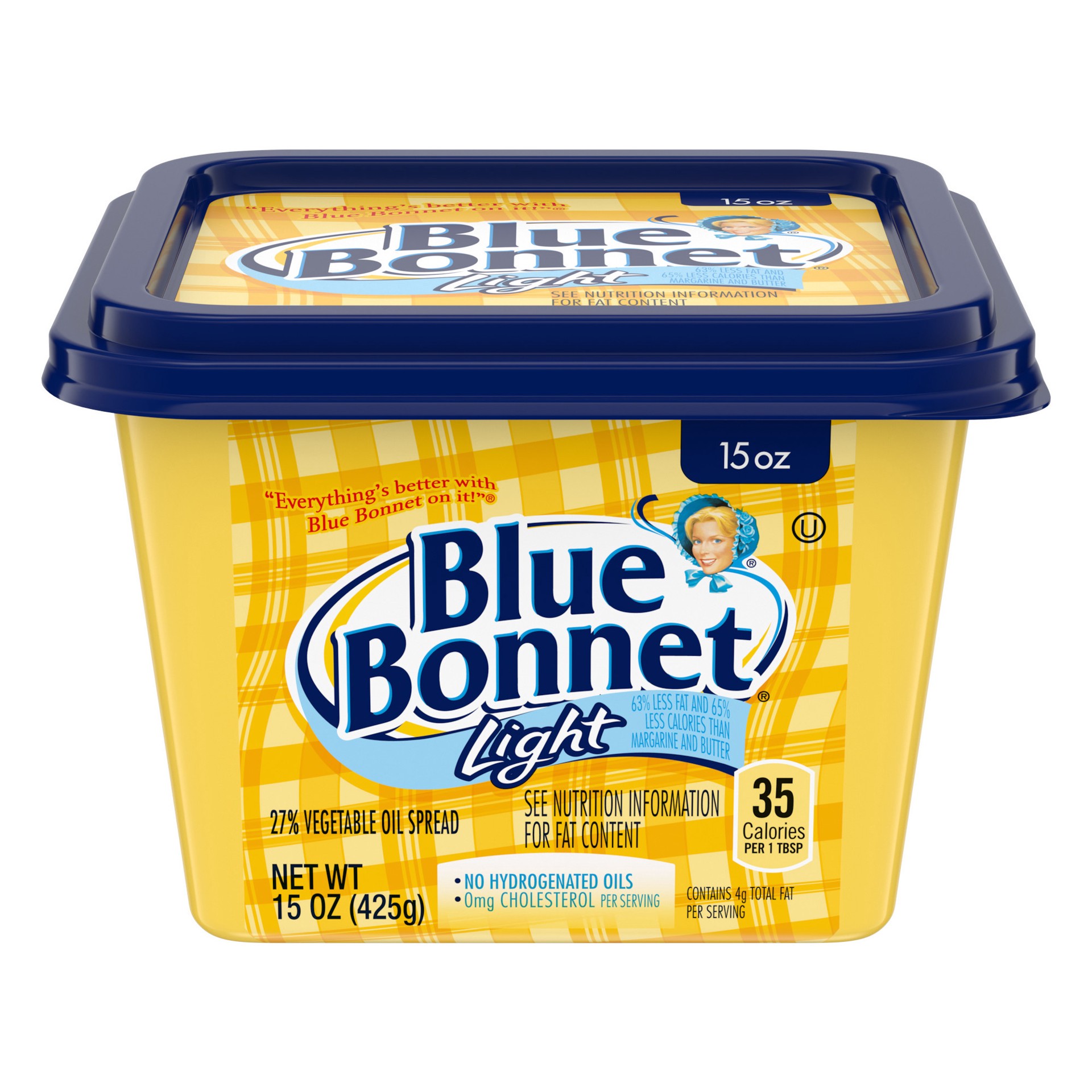 slide 1 of 5, Bluebonnet Nutrition Light Vegetable Oil Spread, 15 oz., 15 oz