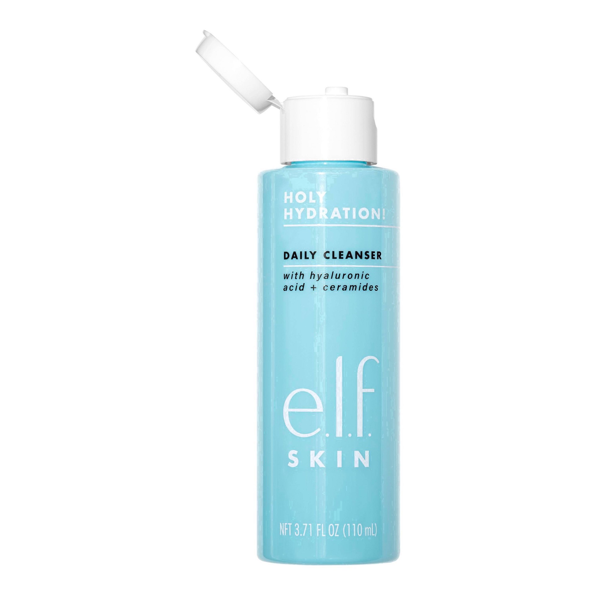 slide 84 of 97, e.l.f. Holy Hydration Daily Cleanser 3.71 fl oz, 02 fl oz