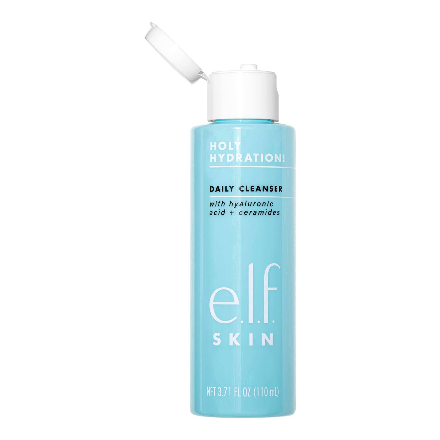 slide 4 of 97, e.l.f. Holy Hydration Daily Cleanser 3.71 fl oz, 02 fl oz