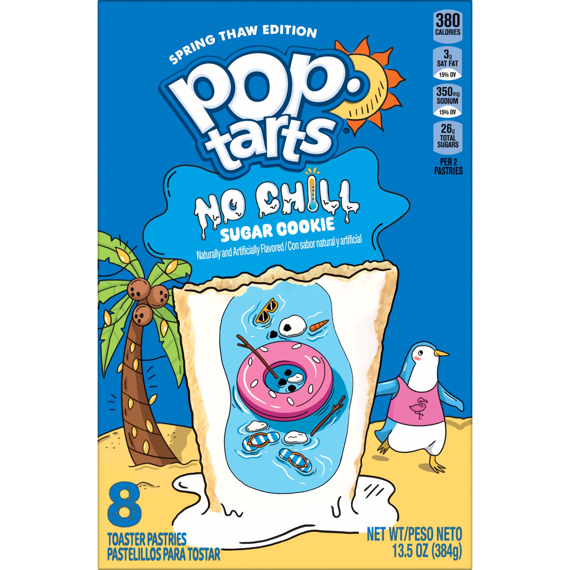 slide 4 of 7, Pop-Tarts Froted Sugar Cookie Toaster Pastries, 8 ct