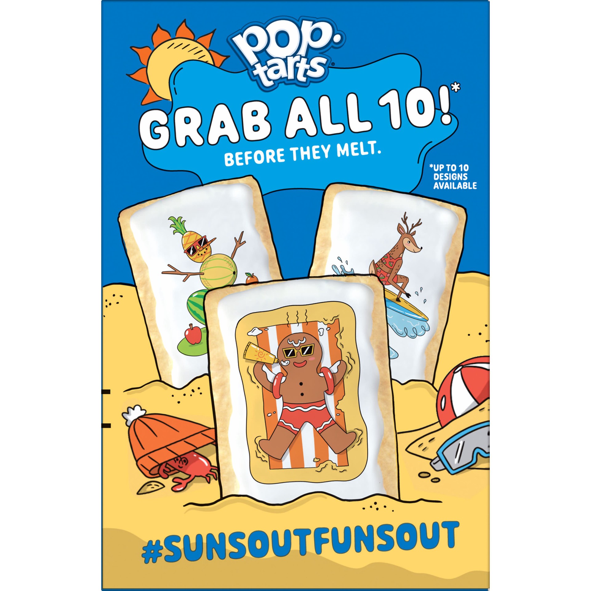 slide 7 of 7, Pop-Tarts Froted Sugar Cookie Toaster Pastries, 8 ct