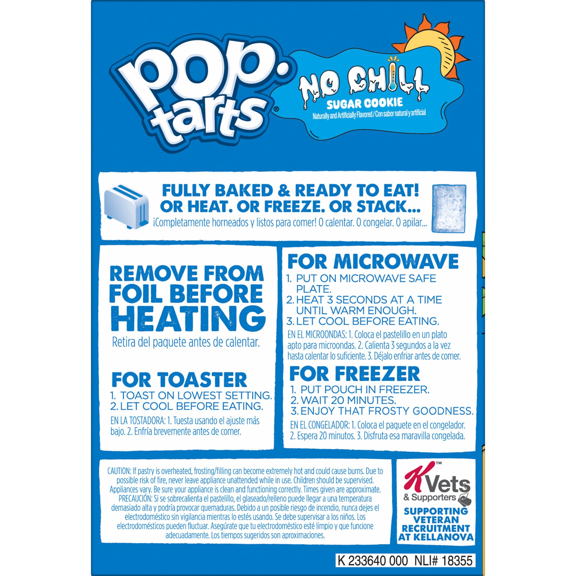 slide 3 of 7, Pop-Tarts Froted Sugar Cookie Toaster Pastries, 8 ct
