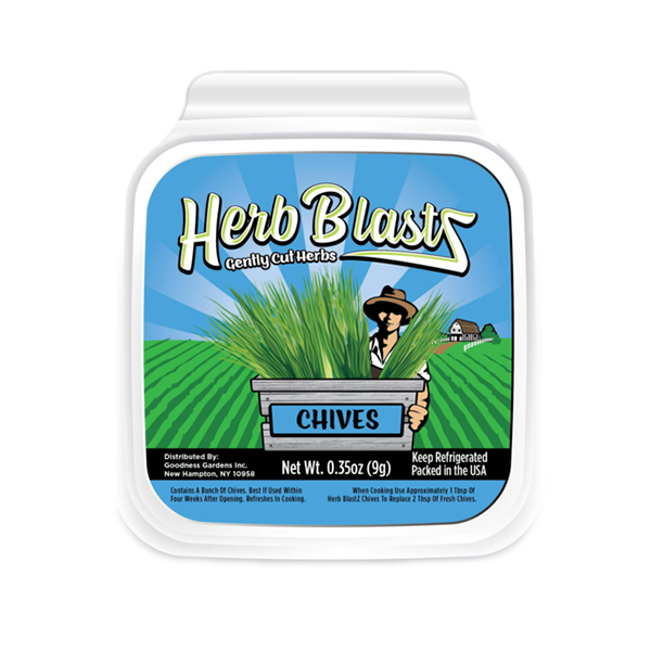 slide 1 of 1, Goodness Gardens Herb Blastz Chives Gently Cut Herbs, 0.35 oz