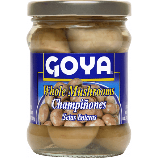 slide 1 of 1, Goya Whole Mushrooms - 4.5 oz, 4.5 oz