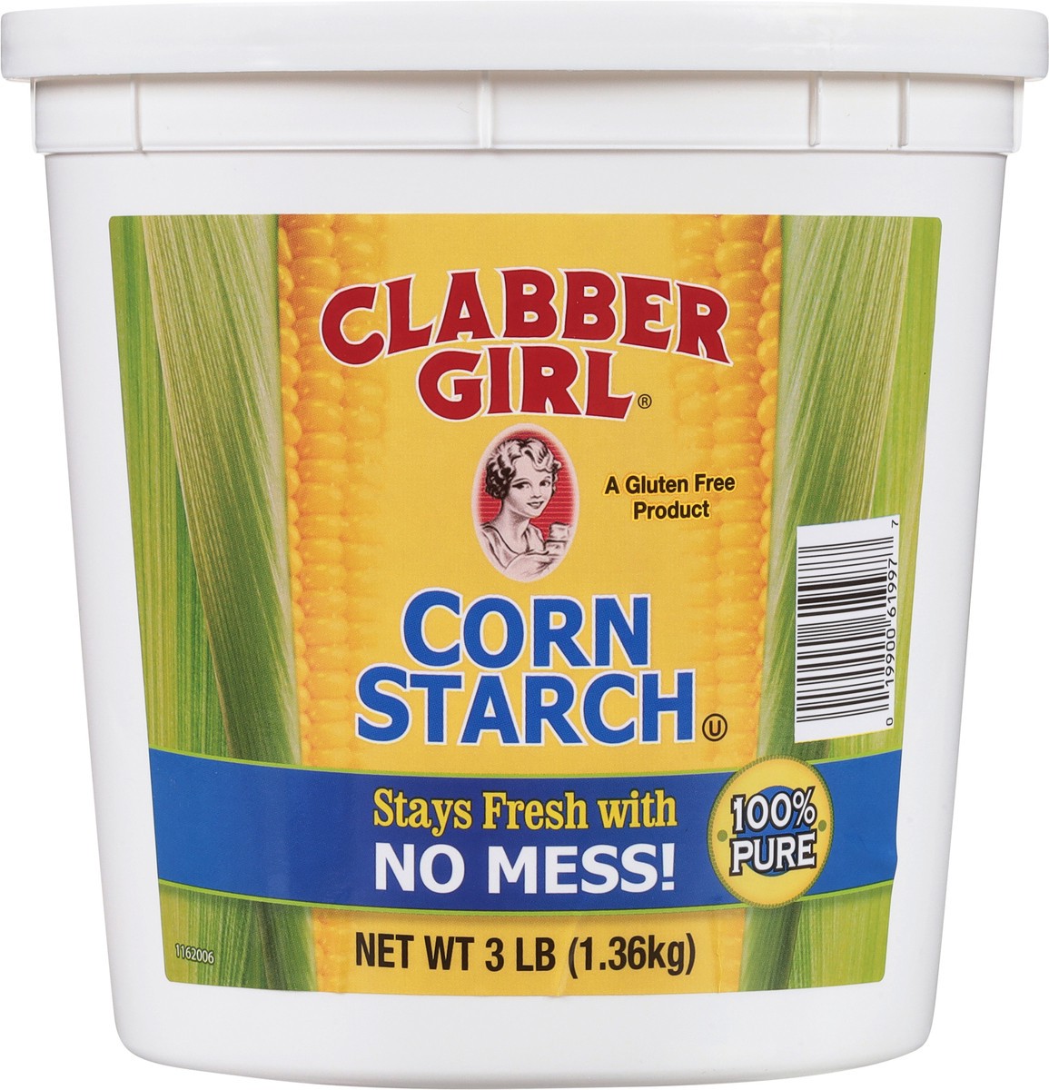 slide 5 of 8, Clabber Girl Corn Starch, 3 lb, 3 lb