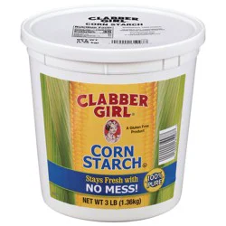 Clabber Girl Corn Starch, 3 lb