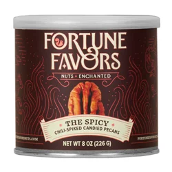 Fortune Favors Spicy Chili Pecans