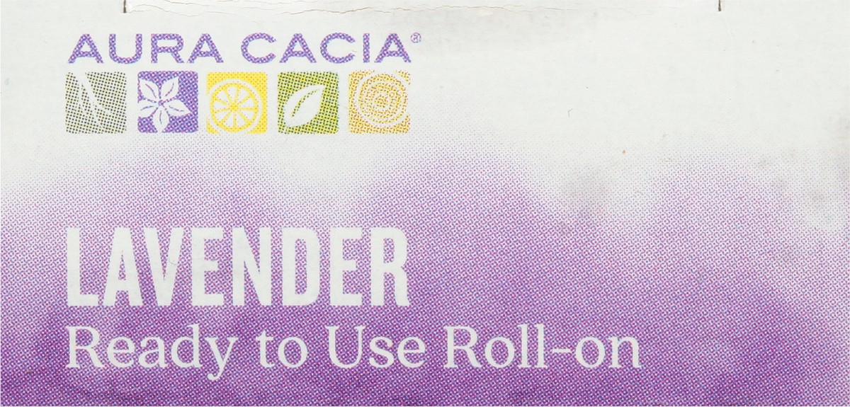 slide 7 of 9, Aura Cacia Lavender Roll-on Oil, 0.31 fl oz