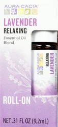 Aura Cacia Roll-On Relaxing Lavender Essential Oil Blend 0.31 fl oz