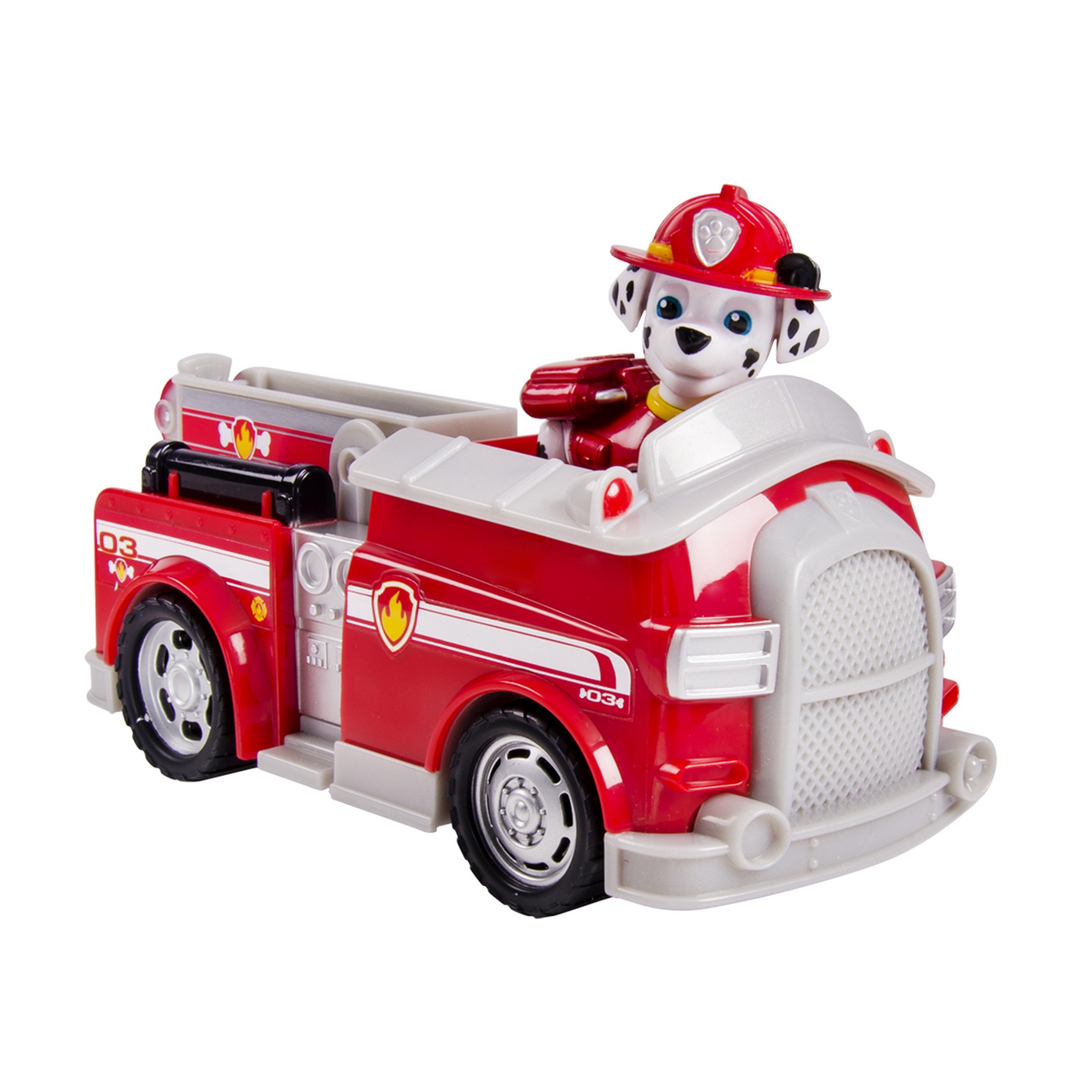 slide 2 of 5, Paw Patrol Marshall's Fire Fightin' Truck, Vehicle and Figure, 1 ct