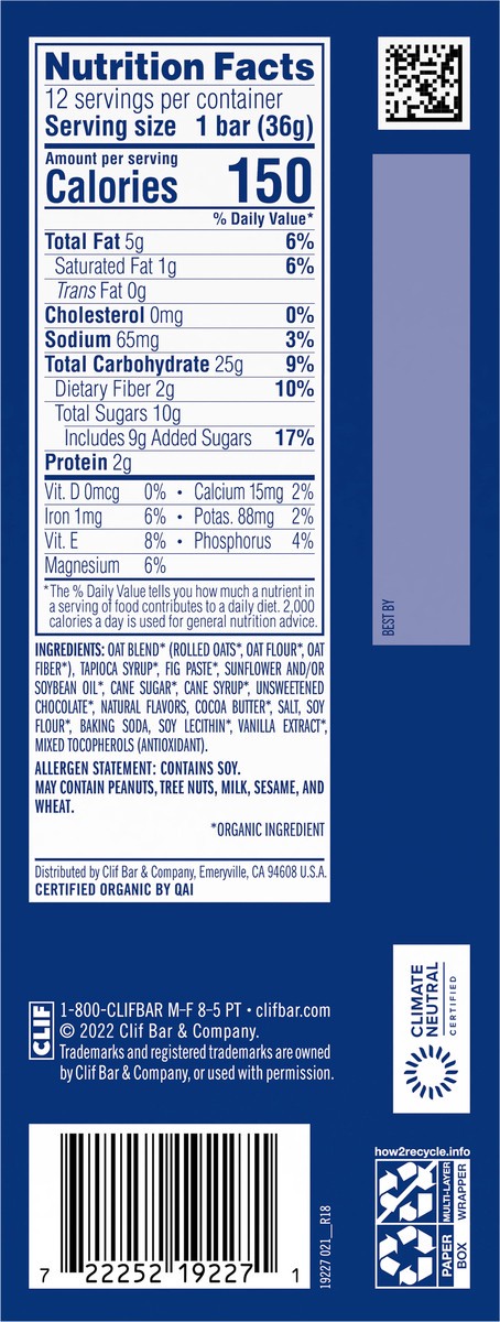 slide 8 of 9, Zbar S'mores Energy Snack Bars Family Pack 12 - 1.27 oz Packs, 12 ct